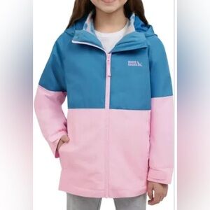 Eddie Bauer 3-in-1 Blue and Pink Jacket.